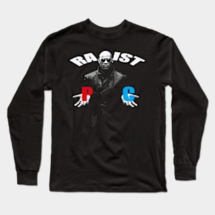 Racist Rapist Matrix Morpheus Long Sleeve T-Shirt